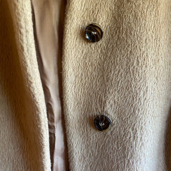 Wool and Cotton Pea Coat - Picture 6 of 9